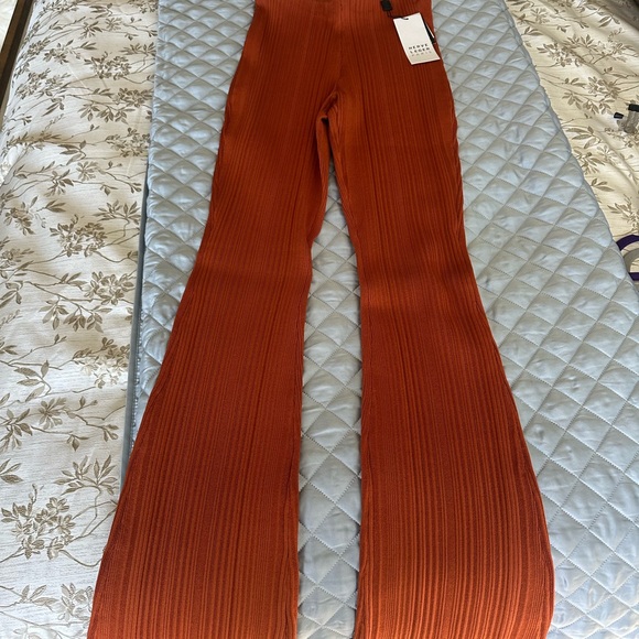 Herve Leger Paris Rust Pants - Picture 2 of 3